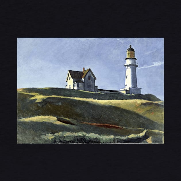 High Resolution Edward Hopper Lighthouse Hill 1927 by tiokvadrat